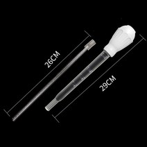 수족관 청소 길게 피펫 수족관 사이펀 물고기 청소기 교환기용 간단한 도구 29cm 30ml