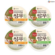 (냉장)하선정 쌈무(새콤)350gx2개+쌈무(와사비)350gx2개, 1세트