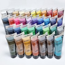 아크릴물감 STUDIO 75ml 36색세트/ 대용량 칼라 학생 전문가용 학교 미술학원 수업준비물 공예 만들기재료