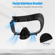 VR게임 HP 리버브 G2 PU 가죽 땀 방지 폼 VR 커버 얼굴 인터페이스 브래킷 교체 액세서리, 한개옵션1, 한개옵션0