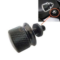 할리데이비슨악세사리 할리데이비슨악세사리지갑체인 harley sportster dyna용 black knurled anodized billet 알루미늄 마운트 시트 볼트 나사
