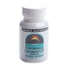 Source Naturals 크롬메이트 크롬 GTF 200 mcg 타블렛, 60개입, 2개