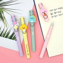 만년필 4000 일정 레이지스타 캘리그라피 입문용 EF촉 가는촉 카트리지 리필, 랜덤
