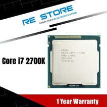 cpu 인텔 코어 i7 2700K 3.5GHz SR0DG 쿼드 LGA 1155 CPU 프로세서 중고, 한개옵션0