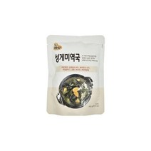 올가 성게미역국 (430g) [우리집영양식] [깔끔한맛], 12개