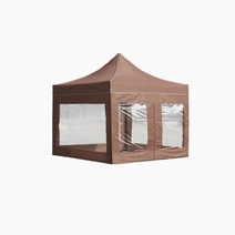 야외 행사 캐노피 천막용 투명창 벽면 주차천막 운동회 행사용 자바라 포차, 1개, 투명지퍼4.5M 레드