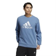 [아디다스] 남여공용 면 빅로고 긴팔 티셔츠 HM2963
