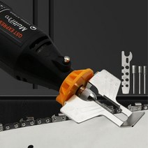 가정용 업소용 팥빙수 얼음 파쇄기 간 얼음 빙수 기계 특수 전기 톱 연삭 도구 세트 선명 부착 체인 톱 연삭 전기 톱 숫돌 용 연마 도구 액세서리 73