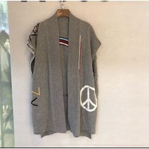쟈딕앤볼테르 프리사이즈 자수 숄 가디건