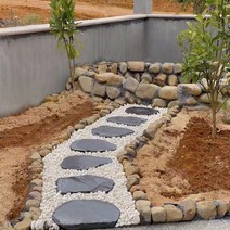 보강토블럭 주춧돌 식생 축대 조경 시멘트 블럭 콘크리트 기초석 호안블럭 축조블럭 조경블럭 경계석, D