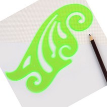 제도용 플라스틱 곡자 운형자 파도 구름자 곡선자 모형자 자유곡선자 쏘잉부자재