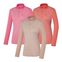 [콜핑] 콜핑 테리스 여 KST0416W 스판 통기성 여성 등산 반집업 티셔츠