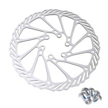 입문용mtb자전거 산악 튜닝 자전거160mm MTB Mountain Bike Bicycle Mechanical Disc Brake Rotor With 6 B, 한개옵션0