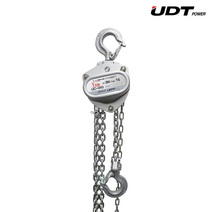UDT 파워 체인블럭 UC-020 미니형 2T 키토 동급 호이스트 삼발이 지지대