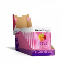 C Jealous Sweets 비건 젤리 40g x 10pk - 그리즐리 베어, 상세페이지 참조