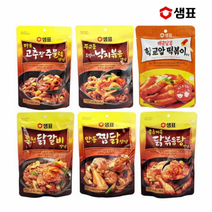 샘표 맛있는 닭볶음탕 낚지볶음 양념 간편양념모음, 샘표 오징어낚지볶음양념