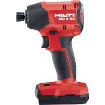 Hilti Nuron SID 6-22 무선 임팩트 드라이버베어 툴 Nuron 배터리 플랫폼, 1개
