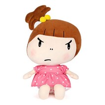 다다마켓_요하 봉제인형 34cm 바가지머리 캐릭터 보들보들 선물 여아 예쁜_다다마켓, 옵션_없는__상품