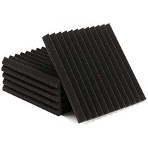 셀프장판 바닥 붙이는 두꺼운 비닐 장판 1pcs 300x300x25mm 스튜디오 패널, 검은색