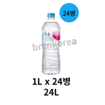 하이트진로 석수 생수, 1개, 24L
