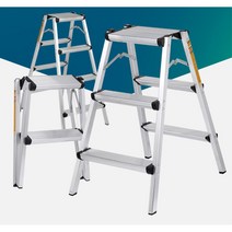 광폭 가정용 공장 물류창고 산업현장 작업장 사다리 도배용 마트용 시장 설치다이, A형사다리 5단