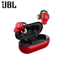 블루투스 연예인 귀찌 이어커프 오리지널 JBL tune 280 TWS 프로 무선 블루투스 헤드폰 스테레오 이어버드, 02 hong