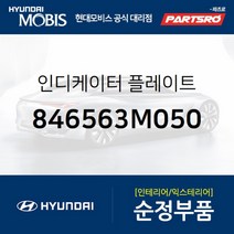 인디케이터 플레이트 (846563M050)-현대모비스 부품 공식대리점 온라인쇼핑몰 파츠로 제네시스