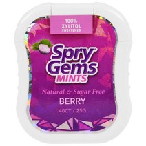 Xlear Spry Gems Mints Berry 자일러 스피리 젬스 민트 베리 40 개입 25g