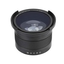 Hakeeta 52mm 어안 광각 렌즈 0.35X 캐논 호환 니콘 소니 SLR DSLR 용 캡 보관 주머니 범용