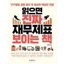 읽으면 진짜 재무제표 보이는 책:구구절절 설명 없이 꼭 필요한 핵심만 전달