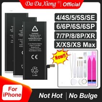 IPhone 4 용 휴대 전화 배터리 4S 5 5S 5C SE 6 6S 7 8 Plus X XR XS 5G 7G 6G 11 Pro Max 6P 6SP 교체, CHINA_For iPhone 11 Pro