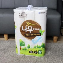 MUM224217모나리자 나무이야기화장지 30롤 27m-3겹, 1