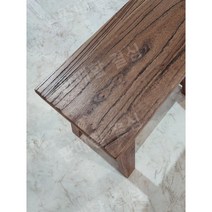 고재스툴 스툴 화분스툴 레트로 통나무 원목, 높이46세로22가로45 c