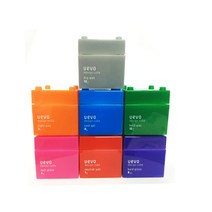 데미 우에보 디자인 큐브 왁스 포마드 단발 펌 컷, 드라이왁스(회색)