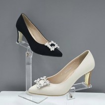 여성 큐빅장식 7cm 펌프스 120020dx