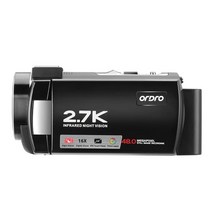 캠코더 블로거용 ordro ae7 2.7k ir 야간 투시경 풀 HD youtube