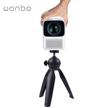 Wanbo 미니 삼각대 테이블 탑 스탠드 미니 프로젝터/스마트 폰/컴팩트 DLSR/웹캠 카메라 미니 트레이 홀더, 한개옵션0