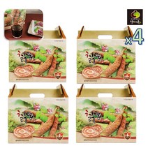 국산 칡즙 칡 뿌리 진액 갱년기 효능 생칡즙 60포, 4박스, 100ml