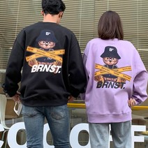 8995샵 남녀공용 커플 베어 오버핏 맨투맨 가을 캠핑룩 3 color 겨울 트윈룩 시밀러룩