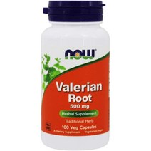 나우푸드 발레리안 루트 500mg 100 베지캡슐, 1개, 기본