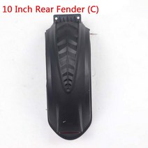전동 스쿠터 흙받이 액세서리 10 인치 앞뒤 미니 전기차 플라스틱 부품, 04 Rear fender C