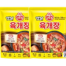 오뚜기 옛날 육개장 300G 간단한 저녁 메뉴 자취요리 아침국 자취생 반찬, 2개