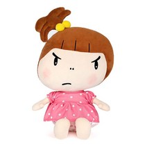 요하 봉제 인형 34 cm 바가지머리 캐릭터 보들보들 r1V 출산 육아 애착 어린이날 선물 뽑기 데일리, 본상품선택