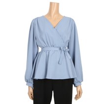 [정품] 르샵 on 랩스타일 러플 리본 블라우스 (BN3BL039A)