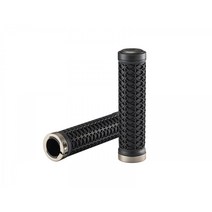 프로팜 락온 소프트 그립 (그레이 링) MTB 핸들바 그립, 그레이 링, 1개