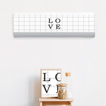 무풍 에어콘커버 에어컨커버/LG휘센 벽걸이형 원룸형, 벽걸이형 원룸형 에어컨커버_풀잎정원