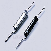 푸쉬/핸들 BYMS100-3B-1 부영 분전함 분전반 컨트롤박스 캐비넷 기계 제작 가구 도어 DIY 인테리어 용, BYMS100-3B-1-CV(크롬무광)