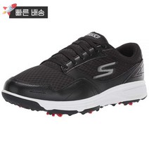 스케쳐스 Skechers 남성용 토크 스포츠 페어웨이 릴렉스 핏 스파이크 골프화 블랙/화이트. 9.5 424955