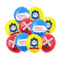 요술 졸업식 용돈 풍선 꽃다발 Thoma-생일 파티 장식 용품 12 인치 라텍스 풍선 기차 케이크 토퍼 배너 웨딩 홈 데코 베이비 샤워109962, 12pcs balloon_기타