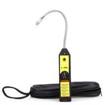 전자 할로겐 냉매 가스 누출 감지기 R32 R134A R410A 용 에어컨 자동차 할로겐 누설 측정기 공기 환기 장치 가스 감지기, CHINA|YELLOW